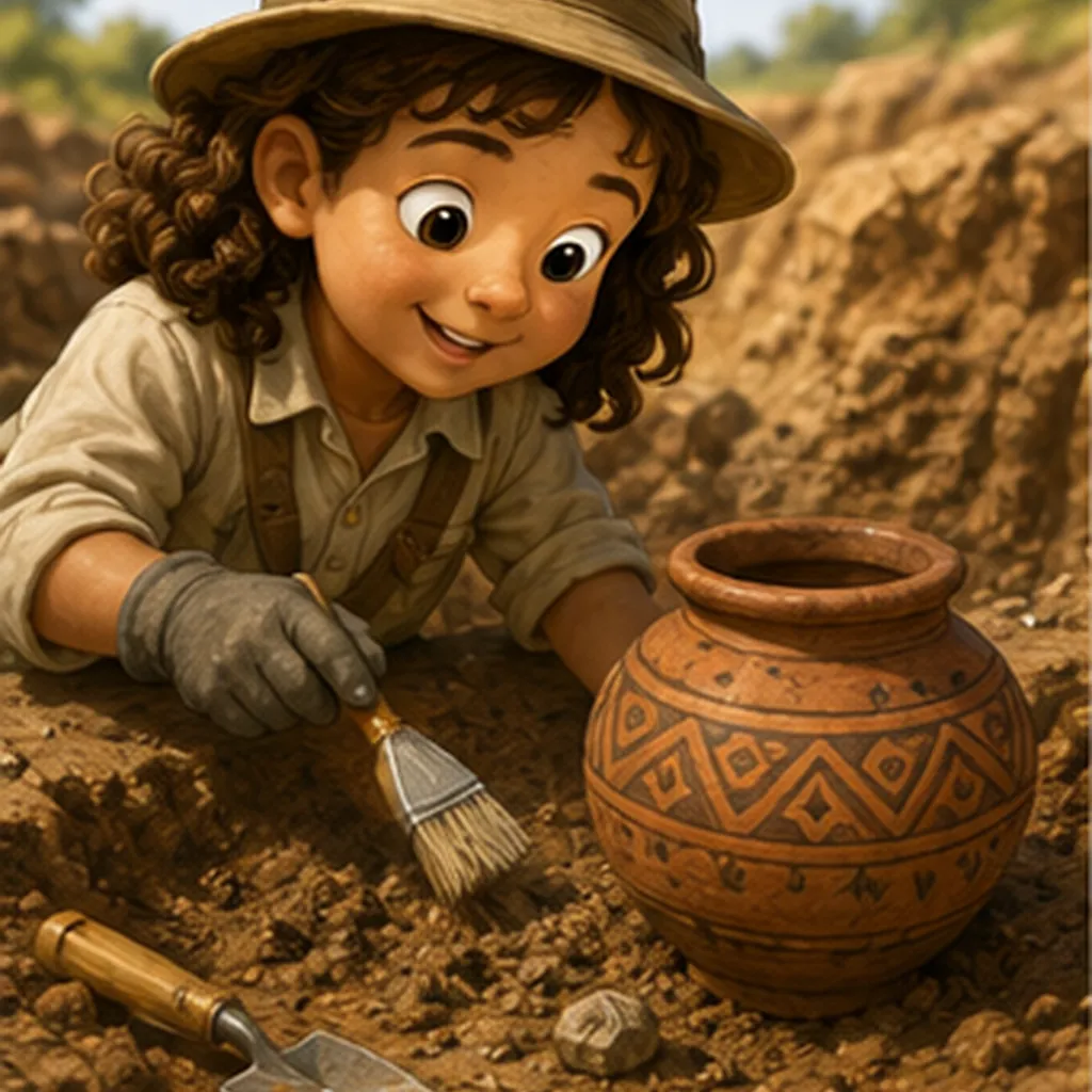 Illustration of archaeology for the question "What is archaeology?"