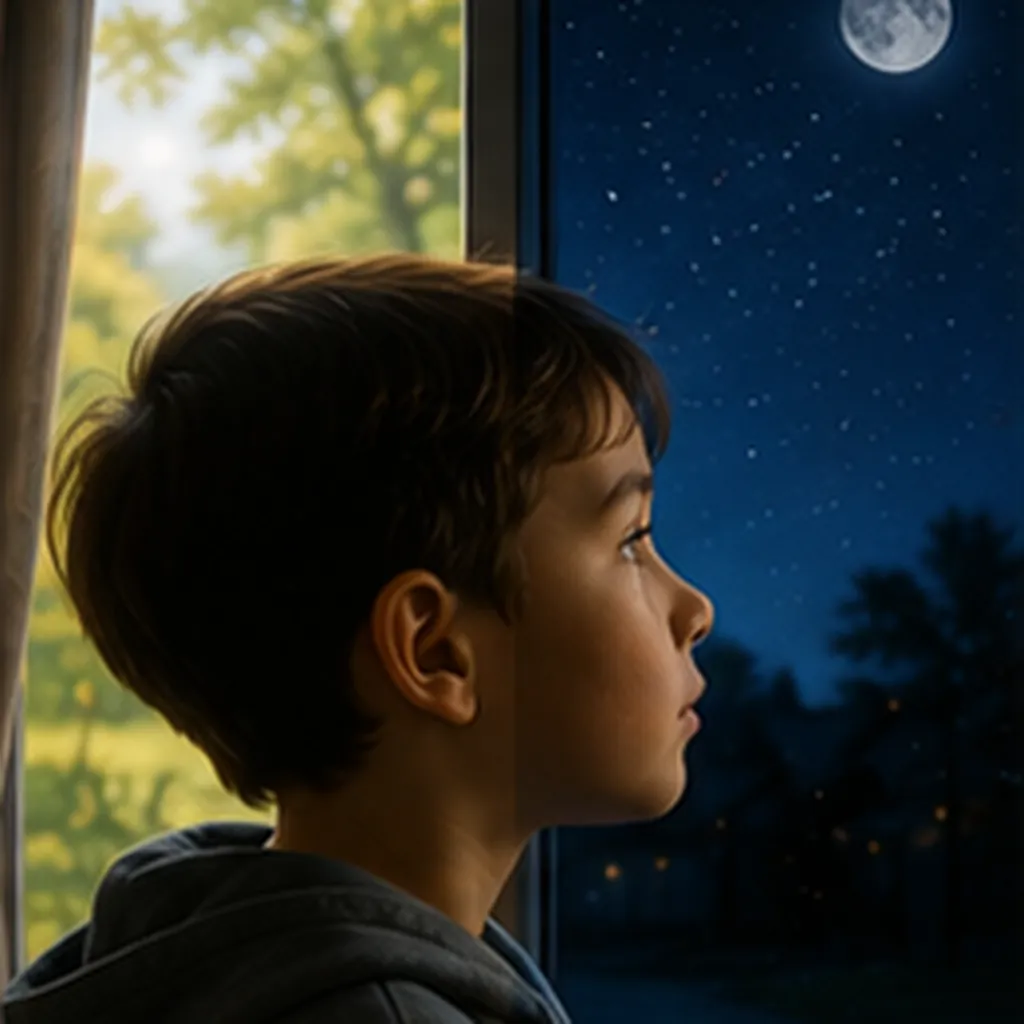 Illustration of our eyes adjust to the dark for the question "How do our eyes adjust to the dark?"