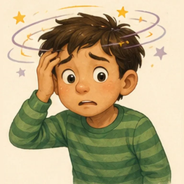 Illustration of we get dizzy for the question "Why do we get dizzy?"