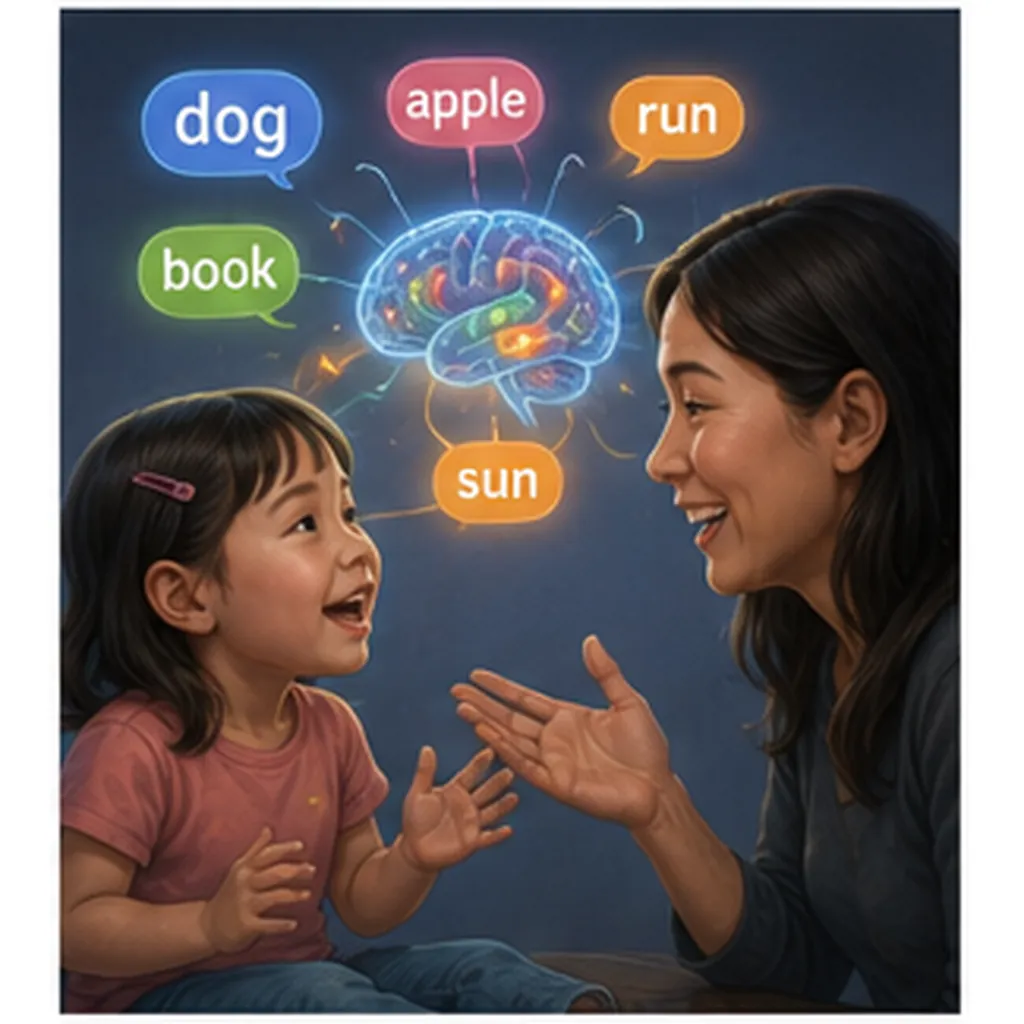Illustration of children learn language so quickly for the question "How do children learn language so quickly?"