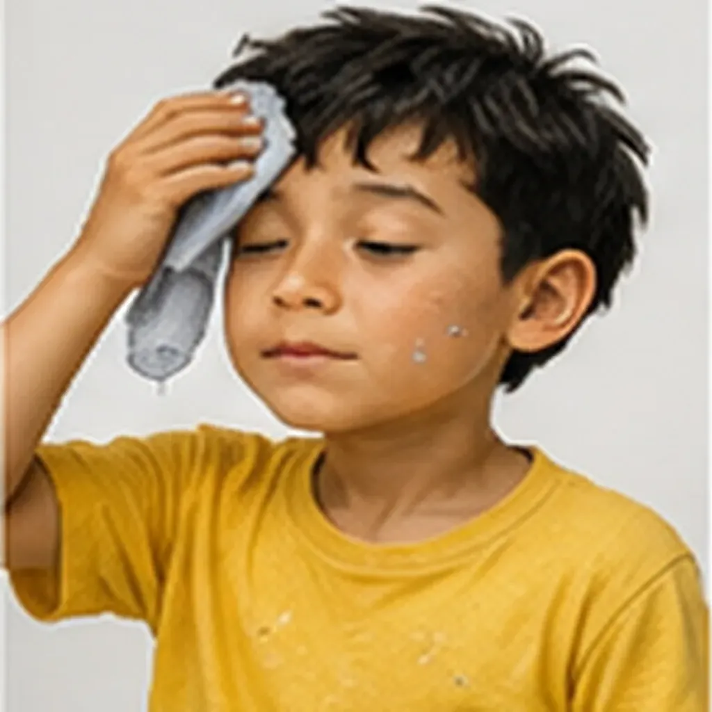 Illustration of we sweat for the question "Why do we sweat?"