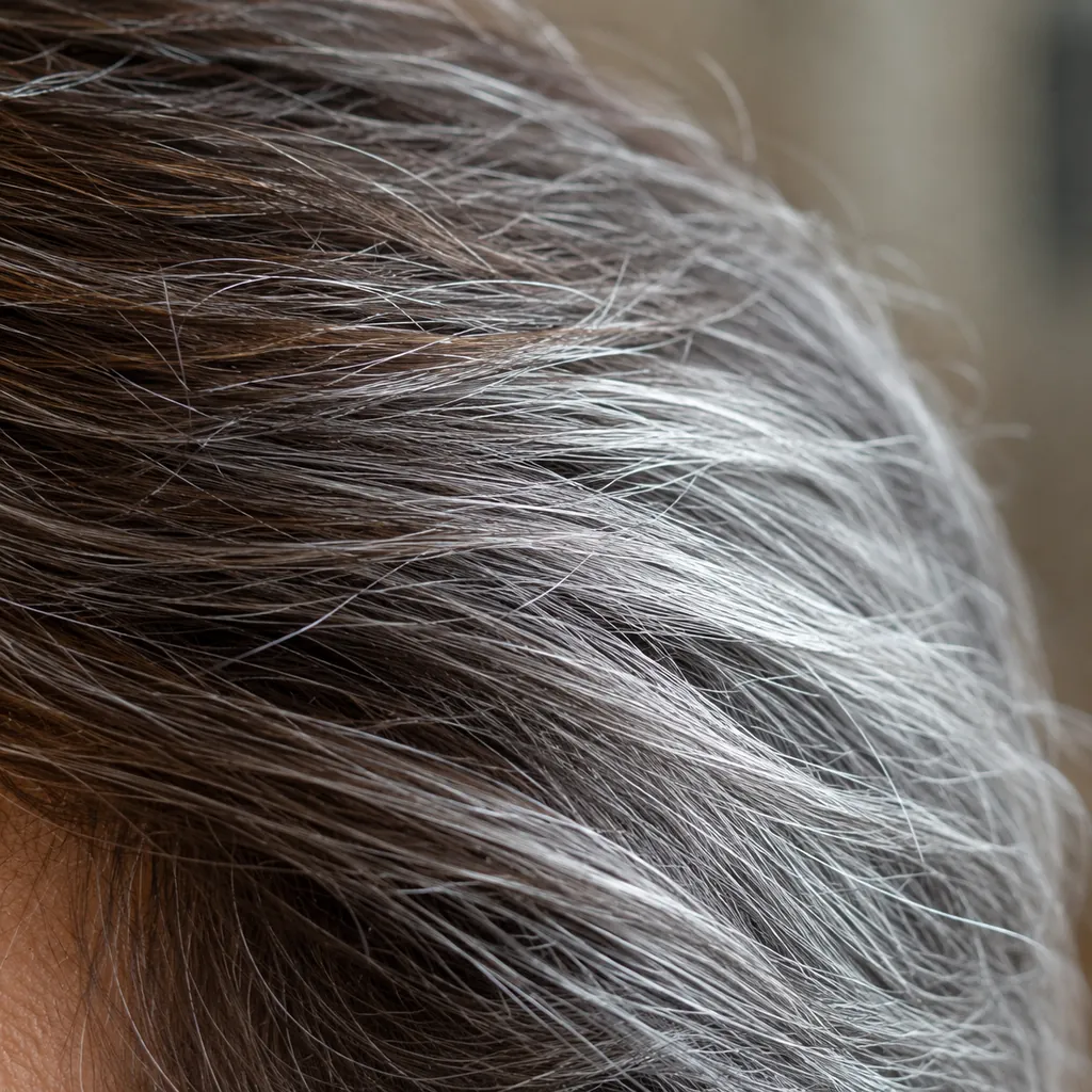 Why does hair turn grey?