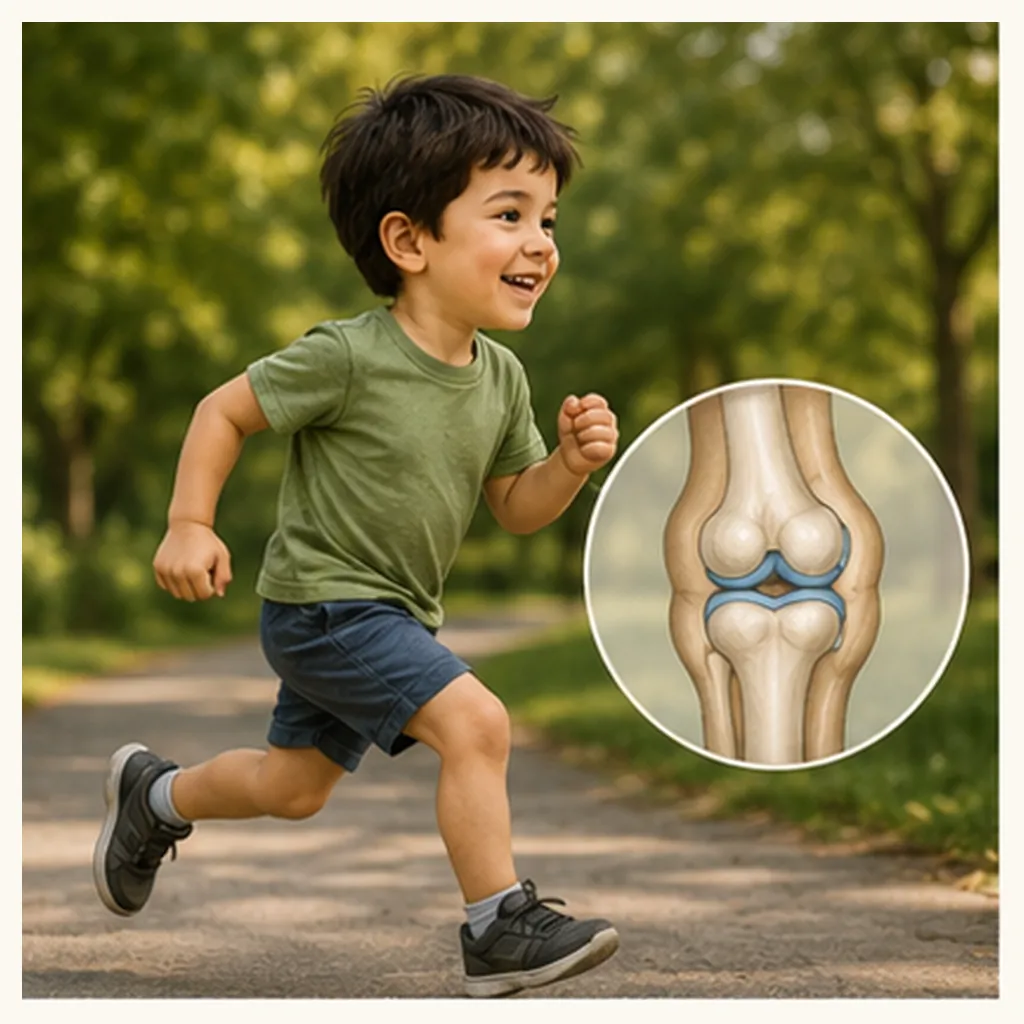 Illustration of joints help us move for the question "How do joints help us move?"