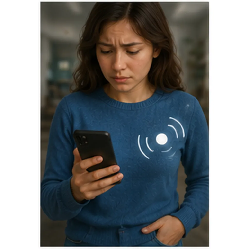 Illustration of we feel phantom phone vibrations for the question "Why can we feel phantom phone vibrations?"