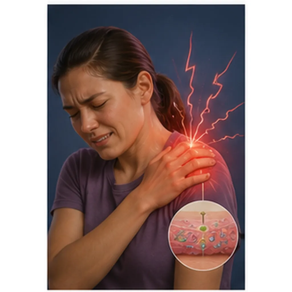 Illustration of we feel pain in a place that is healing for the question "Why do we feel pain in a place that is healing?"