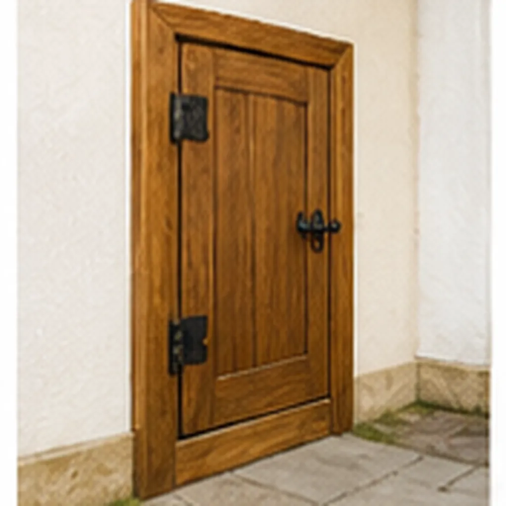 Illustration of doors have hinges for the question "Why do doors have hinges?"