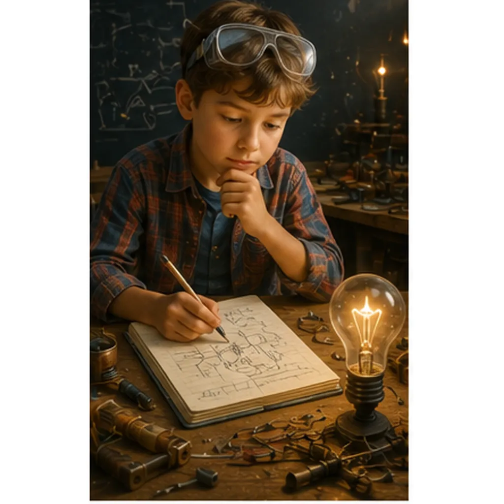 Illustration of inventions often begin with a problem for the question "Why do inventions often begin with a problem?"
