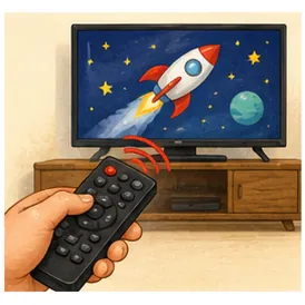 Illustration of remote controls work for the question "How do remote controls work?"
