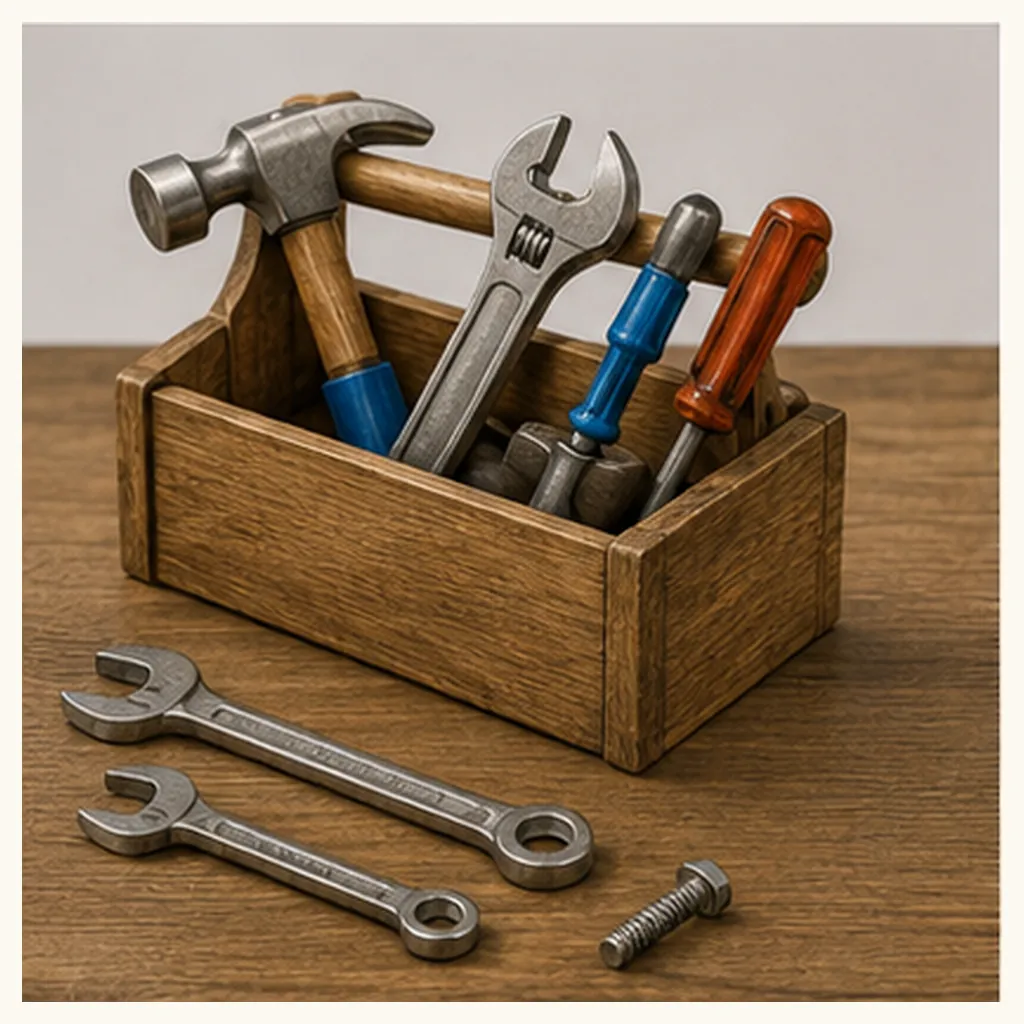 Illustration of tools make work easier for the question "Why do tools make work easier?"