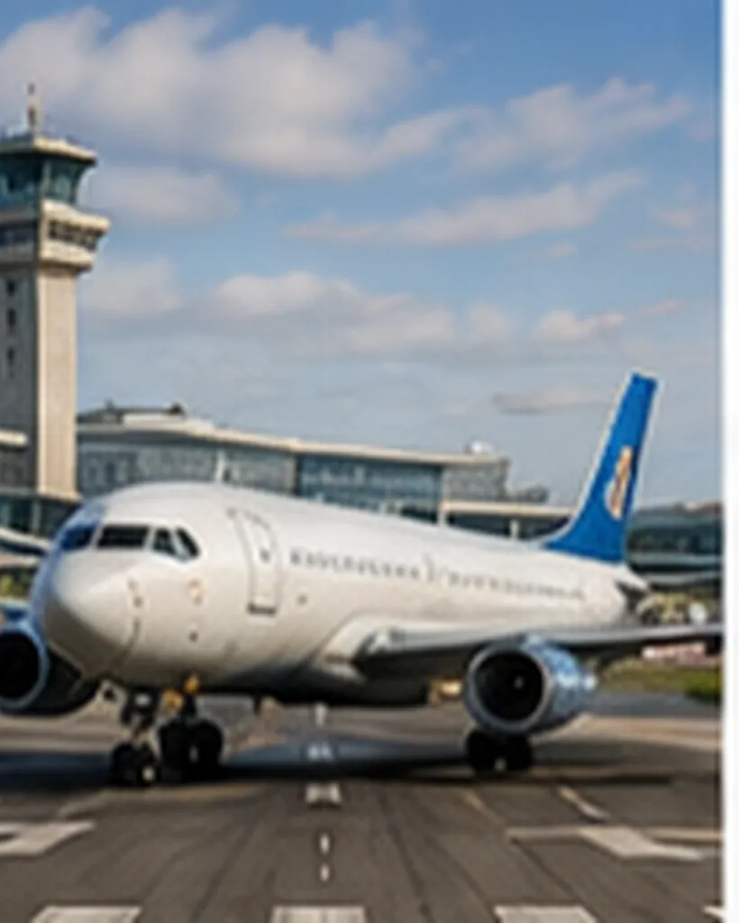 Illustration of airports have runways for the question "Why do airports have runways?"
