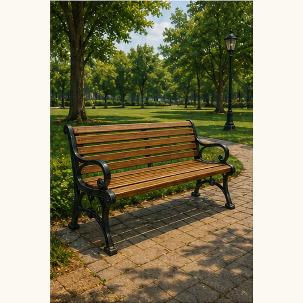 Illustration of parks have benches for the question "Why do parks have benches?"