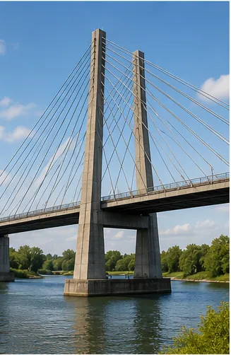 Illustration of bridges stay strong for the question "How do bridges stay strong?"