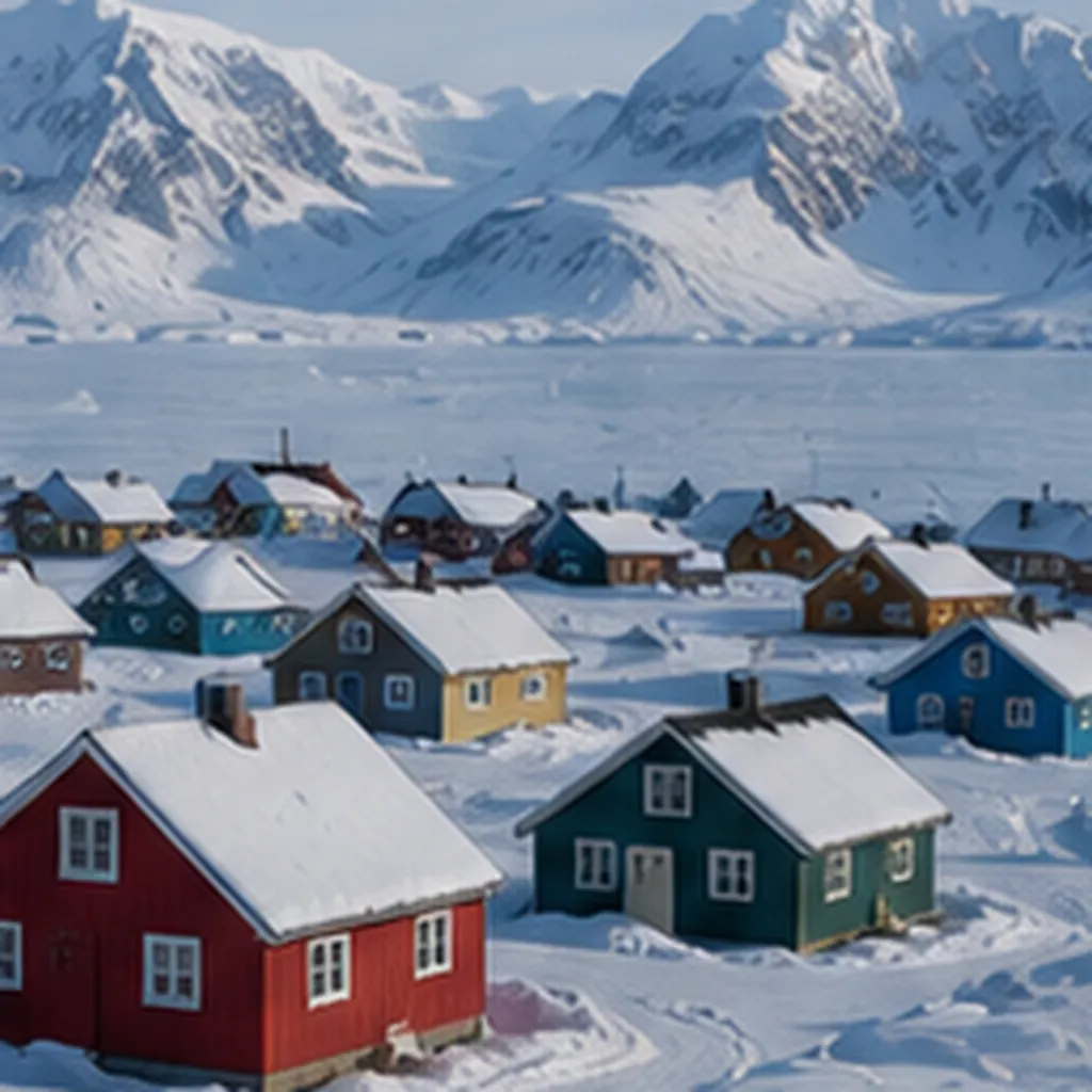 Illustration of people build homes in very cold places for the question "Why do people build homes in very cold places?"