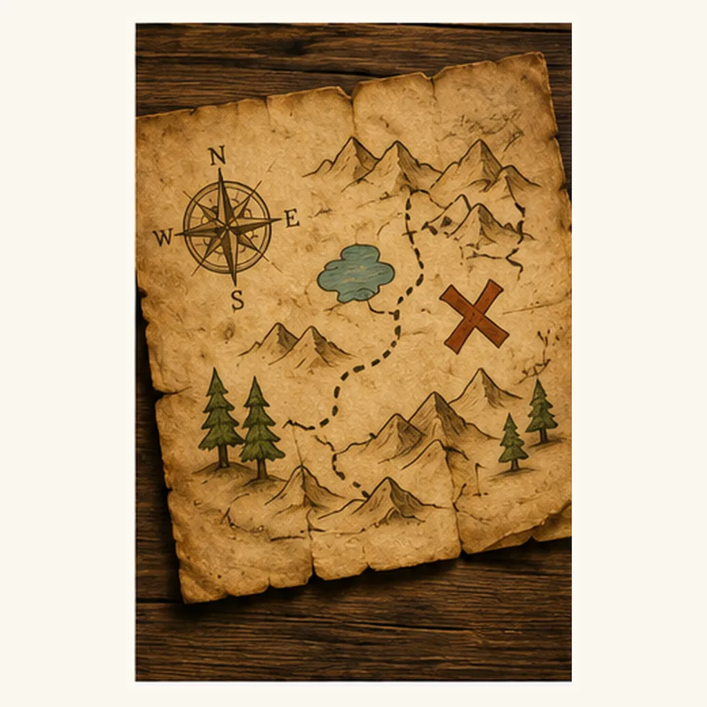 Illustration of maps use symbols for the question "Why do maps use symbols?"