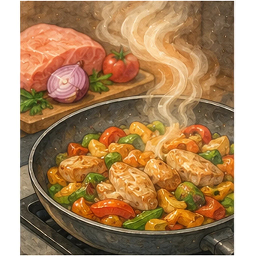 Illustration of cooked food smell stronger than raw food for the question "Why does cooked food smell stronger than raw food?"
