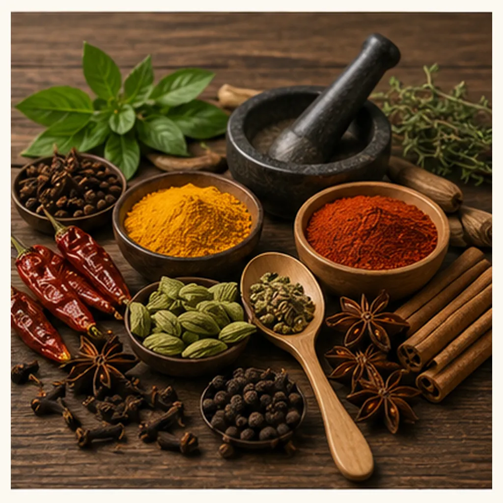 Illustration of a spice for the question "What is a spice?"
