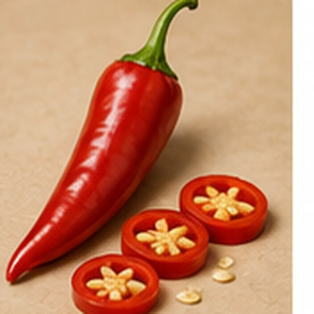Illustration of chillies taste hot for the question "Why do chillies taste hot?"