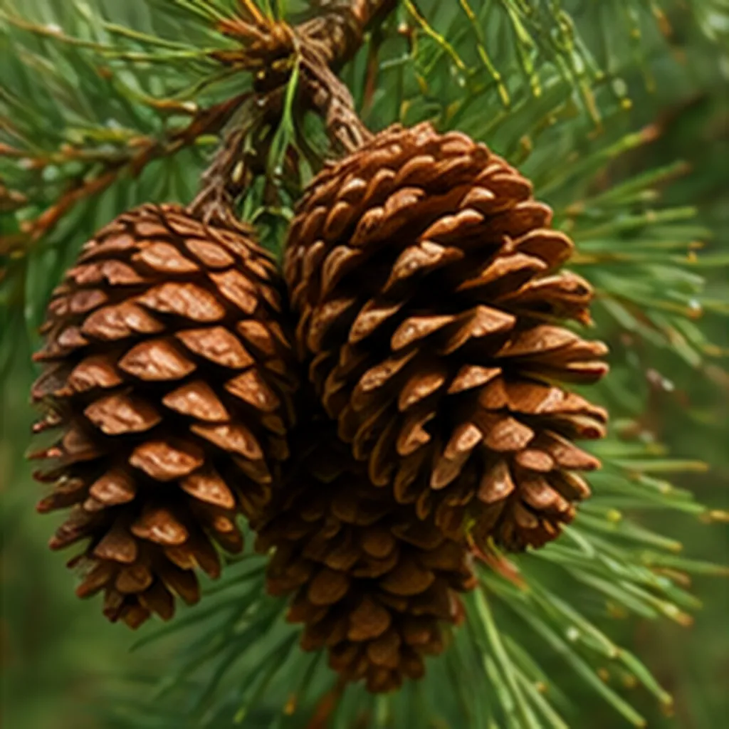 Illustration of pine trees make cones for the question "Why do pine trees make cones?"