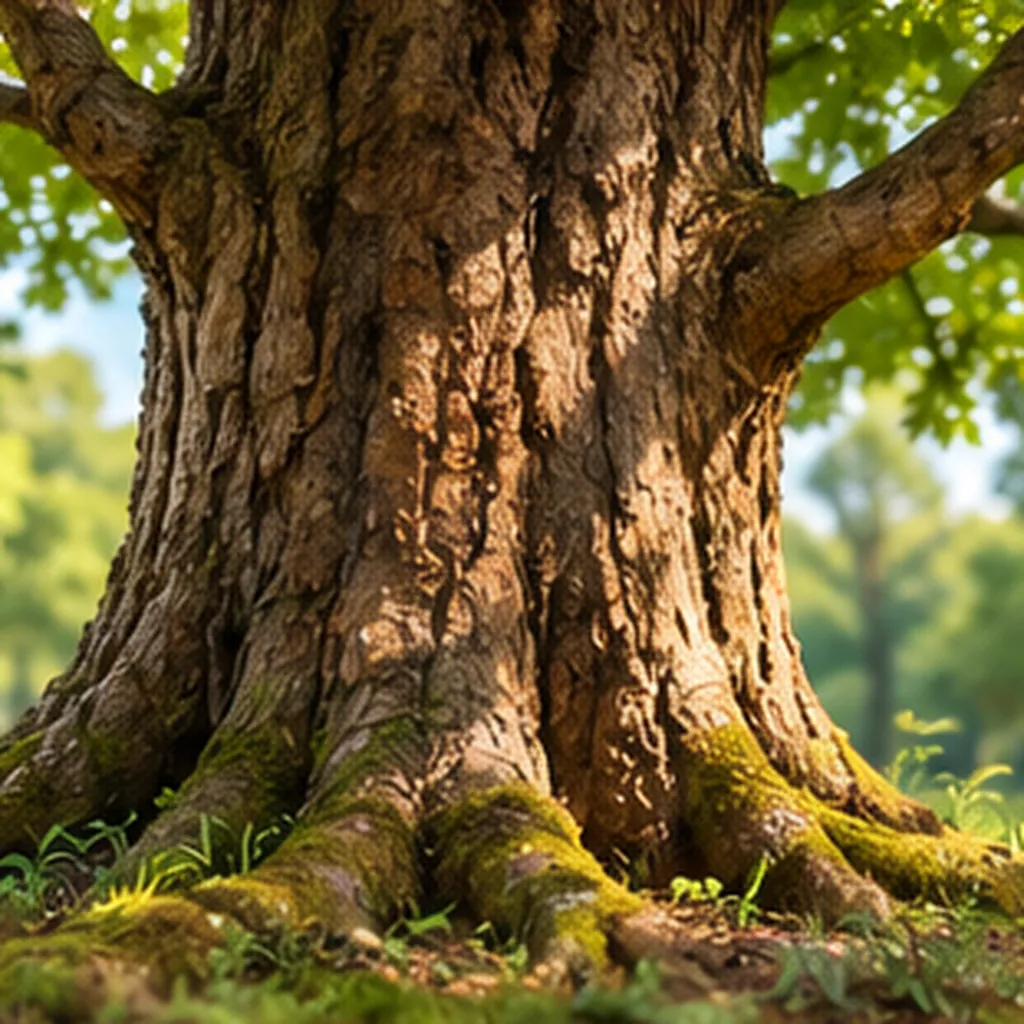 Illustration of trees have bark for the question "Why do trees have bark?"