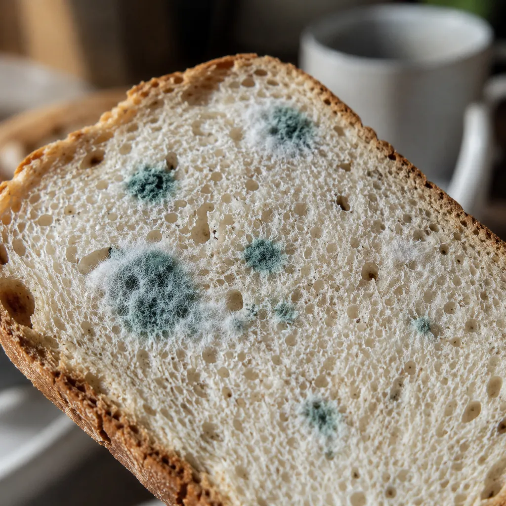 Why does bread turn mouldy?