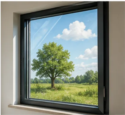 Illustration of we see through glass for the question "How can we see through glass?"