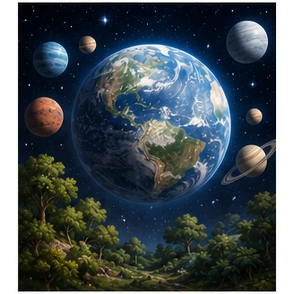 Illustration of earth the only planet we know with life for the question "Why is Earth the only planet we know with life?"