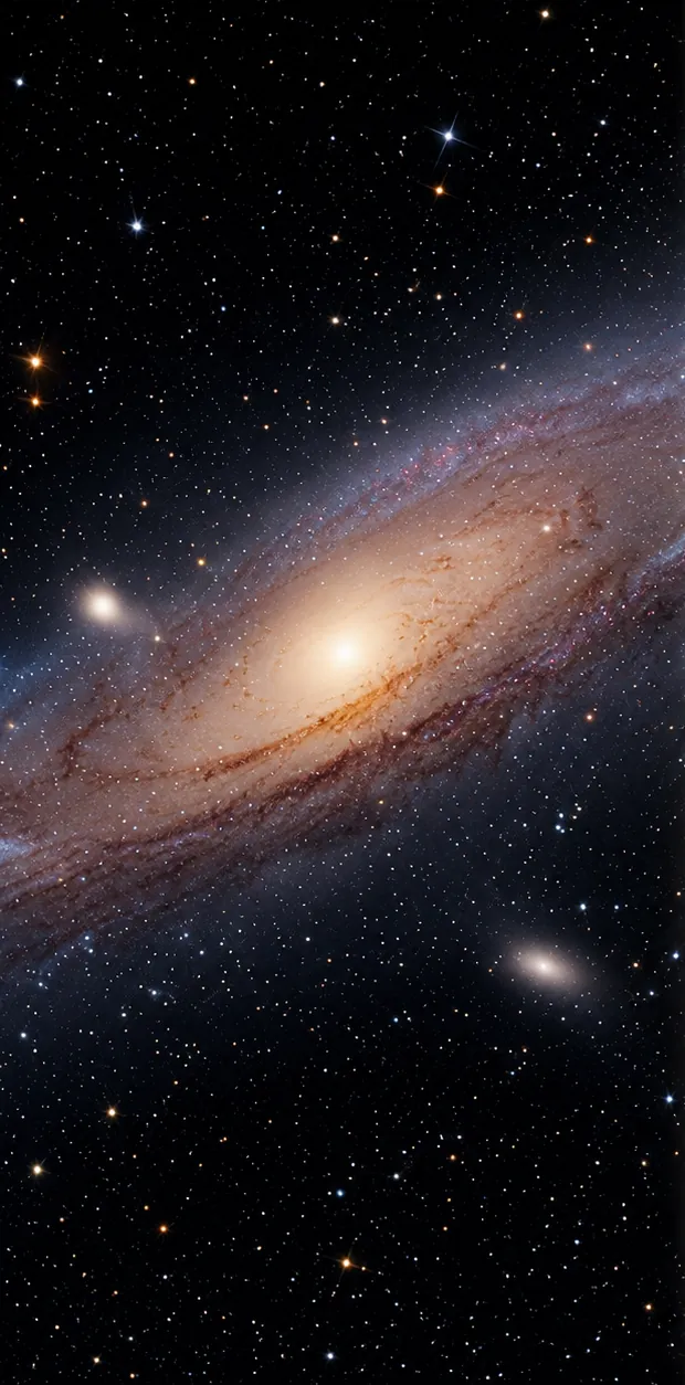 Illustration of a galaxy for the question "What is a galaxy?"