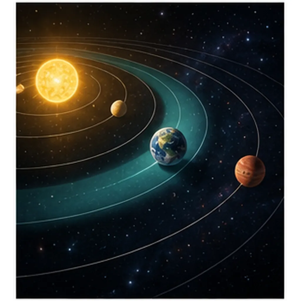 Illustration of planets need the right distance from a star for the question "Why do planets need the right distance from a star?"