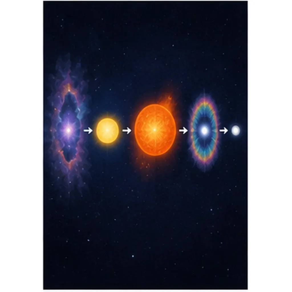 Illustration of stars eventually die for the question "Why do stars eventually die?"